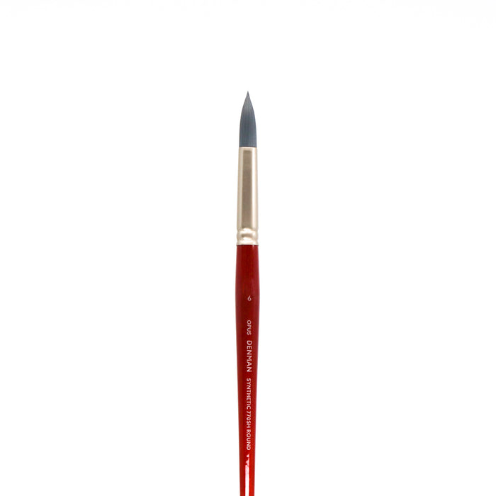 Opus Denman Acrylic Brushes Short Handle - Round
