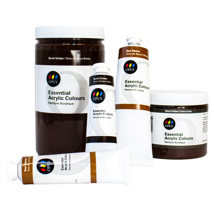 Opus Essential Heavy Body Acrylics - Brown