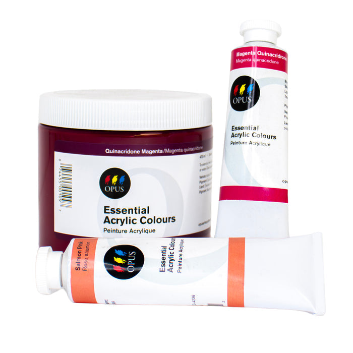 Opus Essential Heavy Body Acrylics - Pink