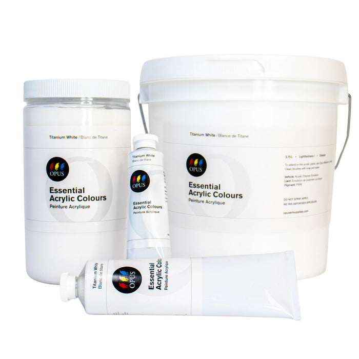 Opus Essential Heavy Body Acrylics - White