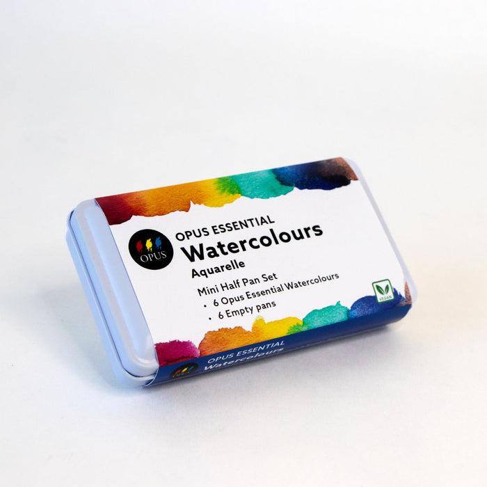 Opus Essential Watercolours Mini Tin Set of 6