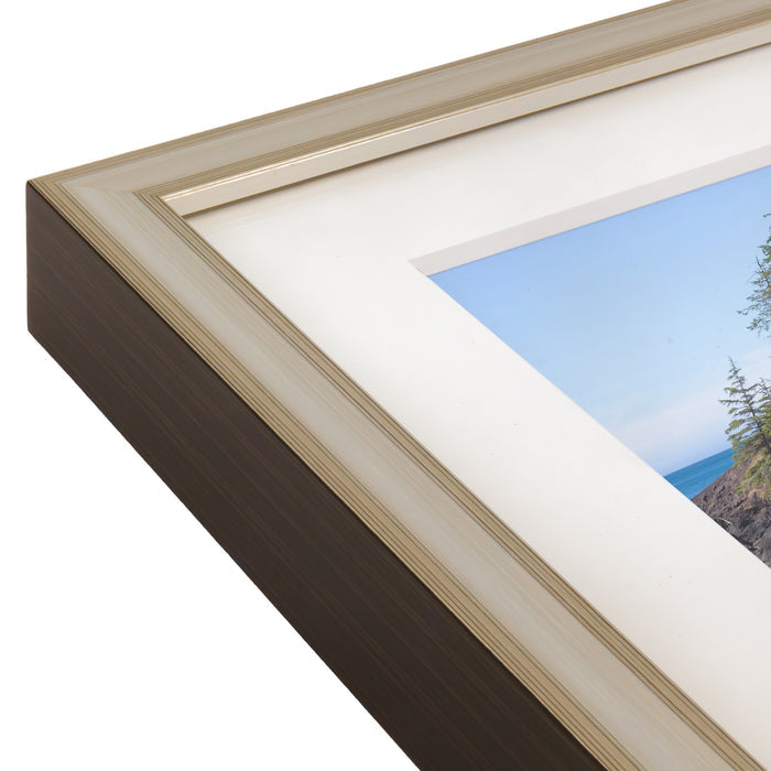 Opus West Coast Wood Frames with Glass - Nickel - Clearance