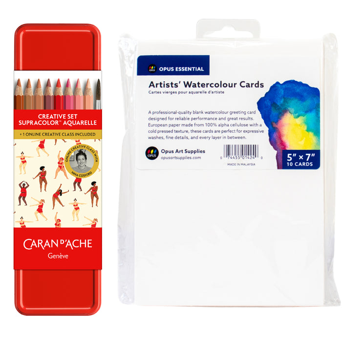 Opus x Caran d'Ache Creative Card Bundle