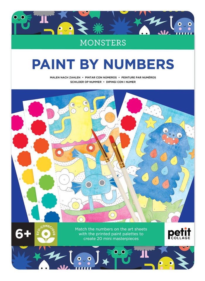 Paint by Numbers: Monsters