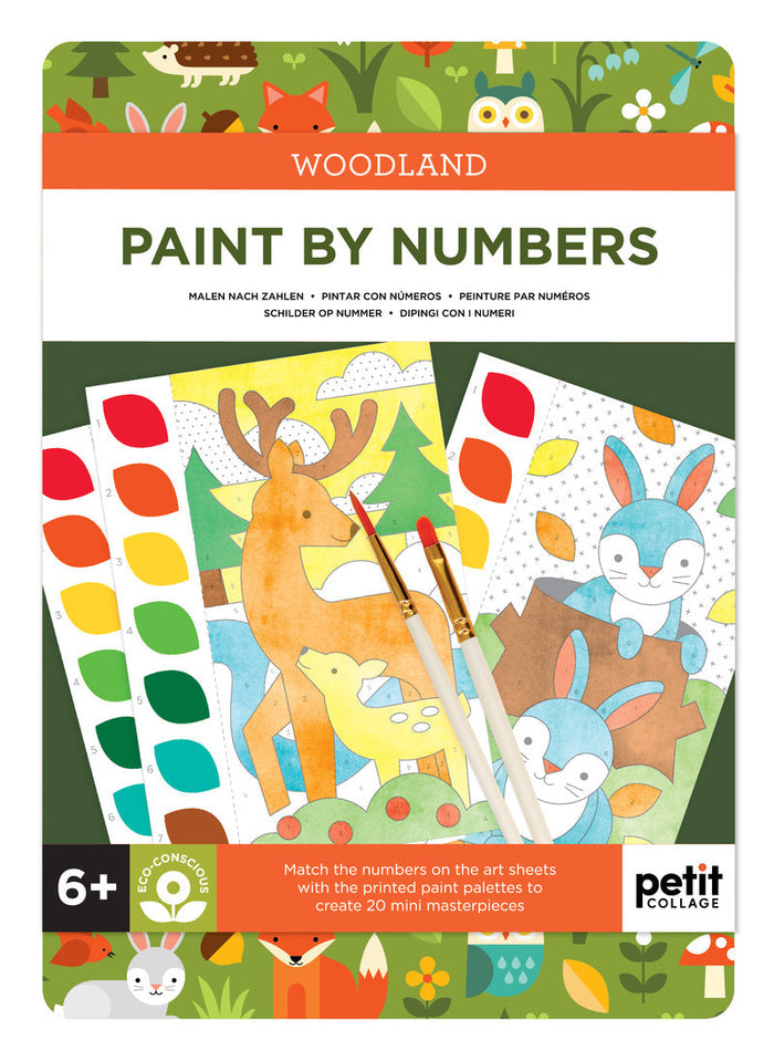 Paint by Numbers: Woodland