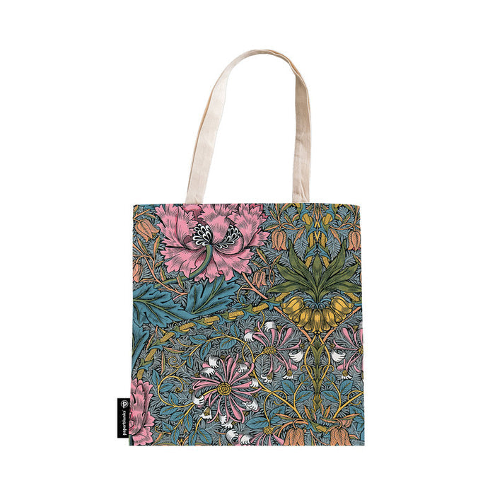 Paperblanks Canvas Bag - Morris Pink Honeysuckle - Clearance