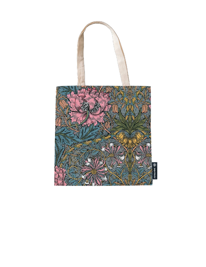 Paperblanks Canvas Bag - Morris Pink Honeysuckle - Clearance
