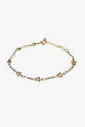 Paperclip + Star Gold Bracelet