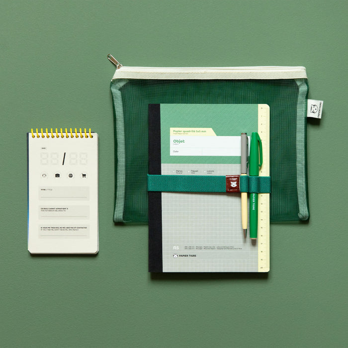 Papier Tigre The Traveler - Dublin (Notebook Strap with Pen Holder)