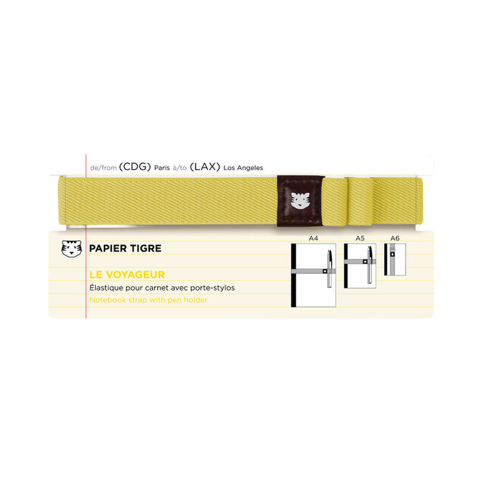 Papier Tigre The Traveler (Notebook Strap with Pen Holder)