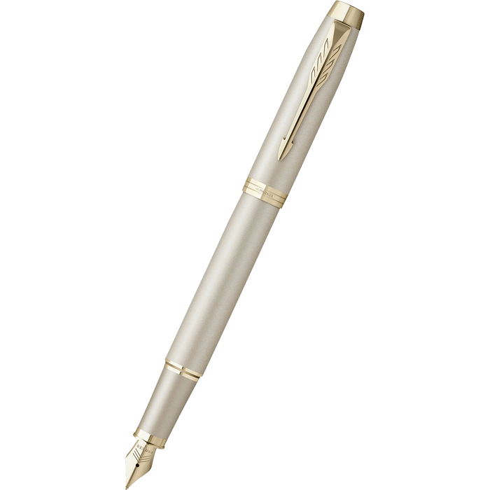 Parker IM Fountain Pen - Monochrome - Champagne - Pen Boutique Ltd