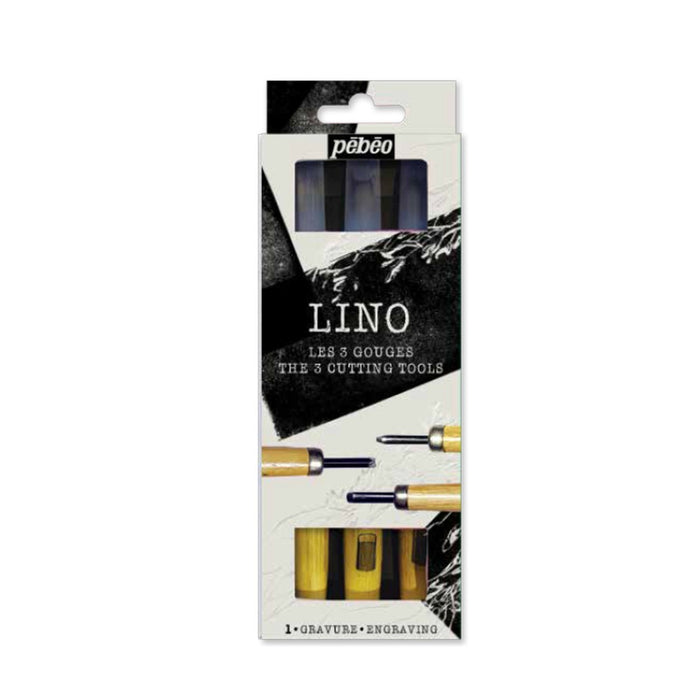Pebeo Lino Cutting Tools Set of 3