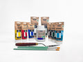 Pebeo Origin Acrylics Equipment Kit 12 Piece Set