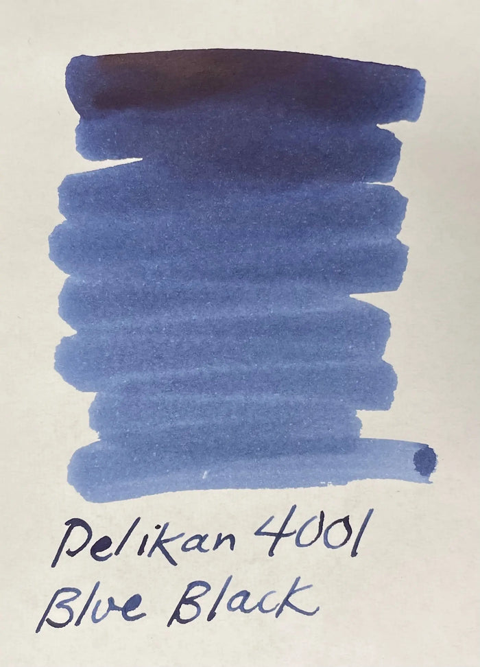 Pelikan 4001 Ink Bottle - Blue - Black - 30ml - Pen Boutique Ltd
