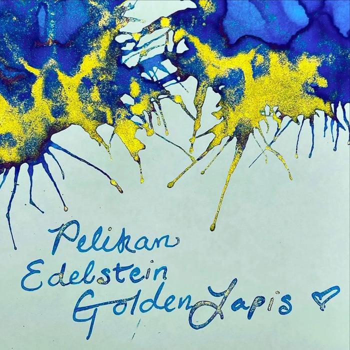 Pelikan Edelstein Ink Bottle - Golden Lapis - Ink Of The Year 2024 - Pen Boutique Ltd