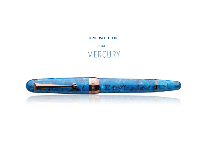 Penlux Masterpiece Delgado Mercury Fountain Pen - Pen Boutique Ltd