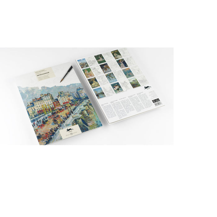 Pepin Press Artists' Colouring Book - Impressionism