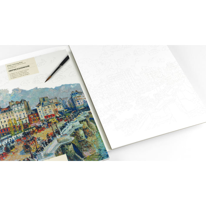 Pepin Press Artists' Colouring Book - Impressionism