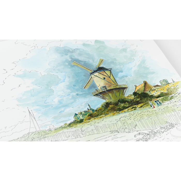 Pepin Press Artists' Colouring Book - Landscape
