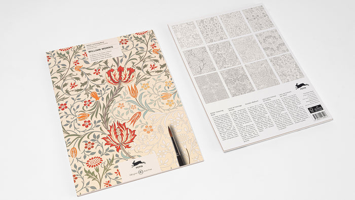 Pepin Press Artists' Colouring Book - William Morris