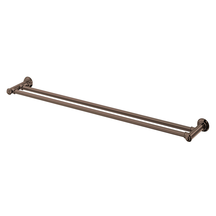 Phoenix Cromford Double Towel Rail 800mm - Brushed Bronze 134-8130-24 - The Blue Space