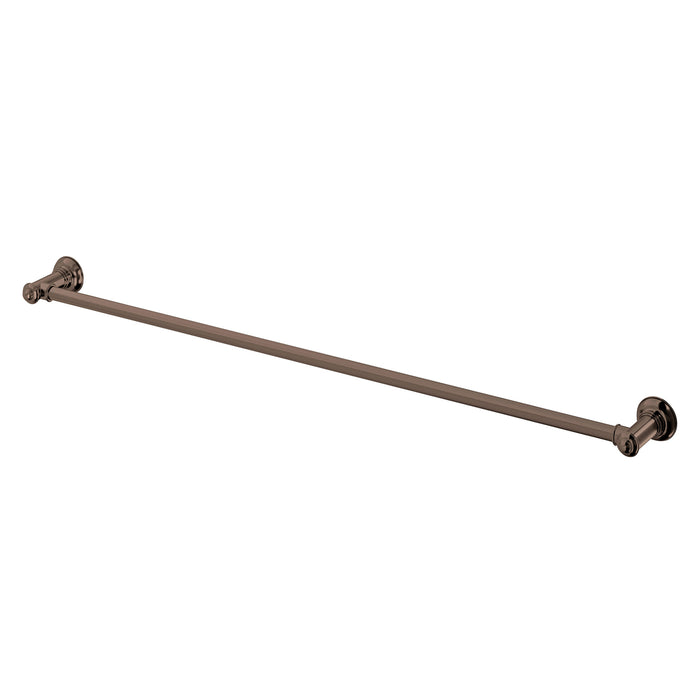 Phoenix Cromford Single Towel Rail 800mm - Brushed Bronze 134-8030-24 - The Blue Space