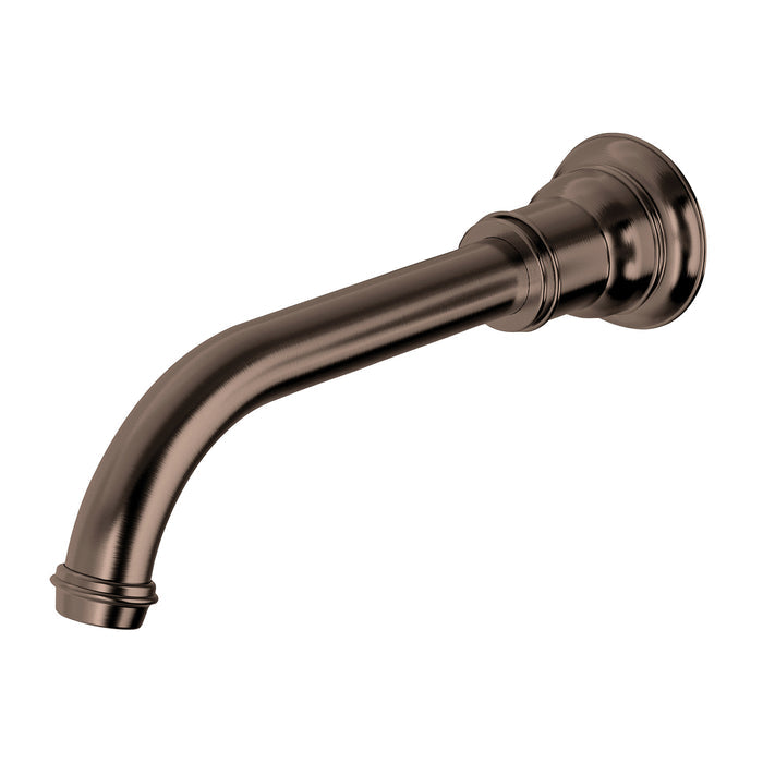 Phoenix Cromford Wall Basin Bath Outlet - Brushed Bronze 134-7610-24-1 - The Blue Space