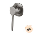 Phoenix Switchmix Shower Wall Mixer Fit Off Kit Only - Brushed Carbon 139-2805-31-1 - The Blue Space
