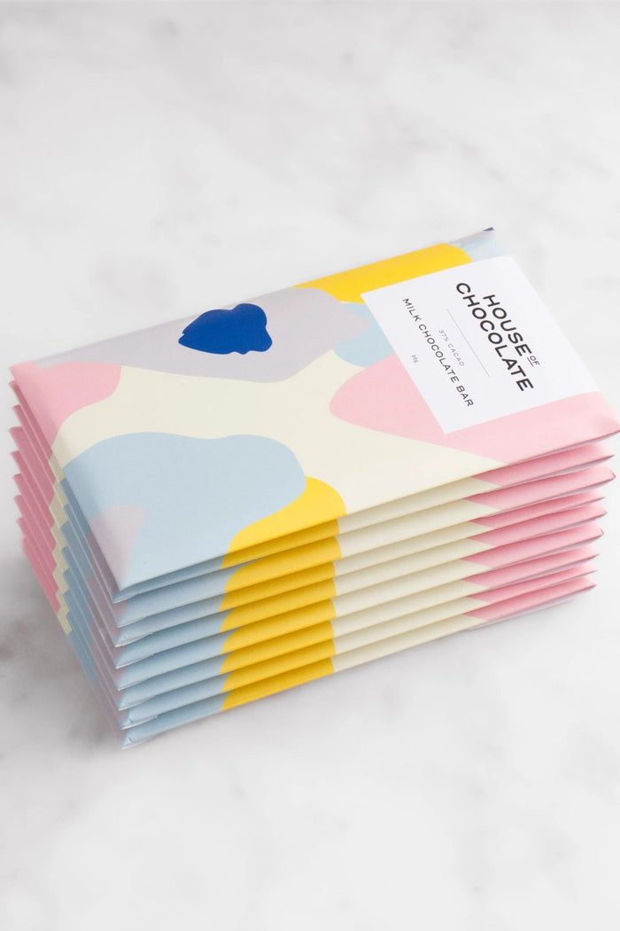 Pink Blue Patch 80g 37% Milk Chocolate Bar