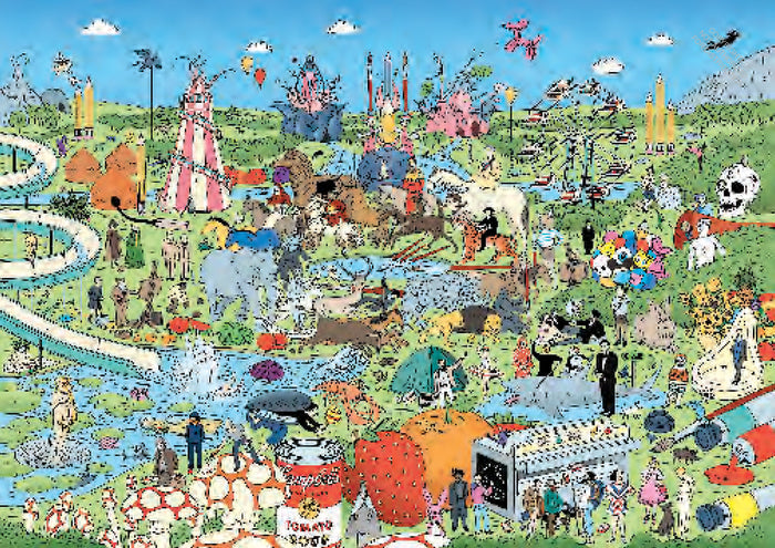Pop Art 1000 Piece Puzzle - Clearance