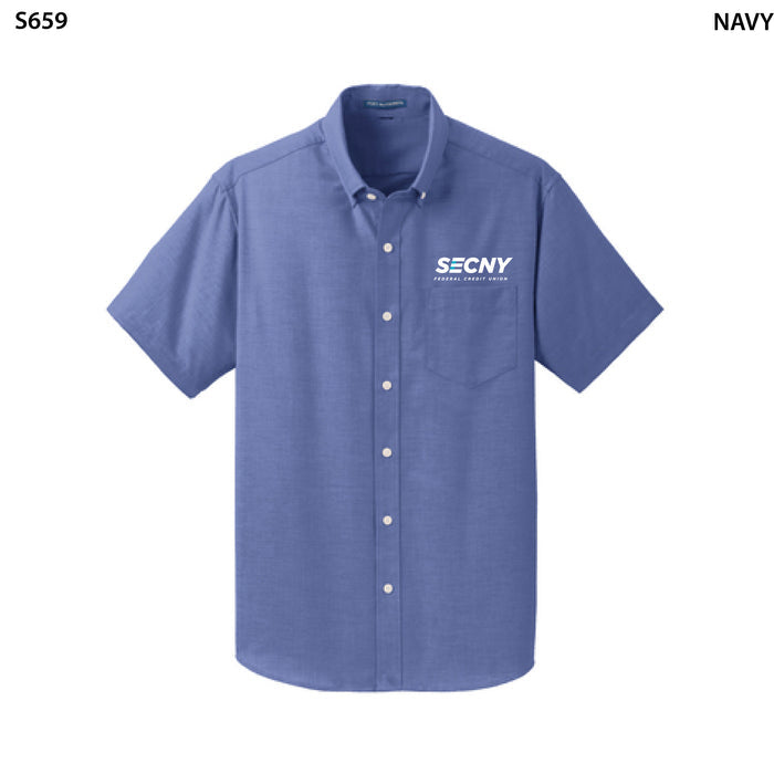 Port Authority® Short Sleeve SuperPro™ Oxford Shirt