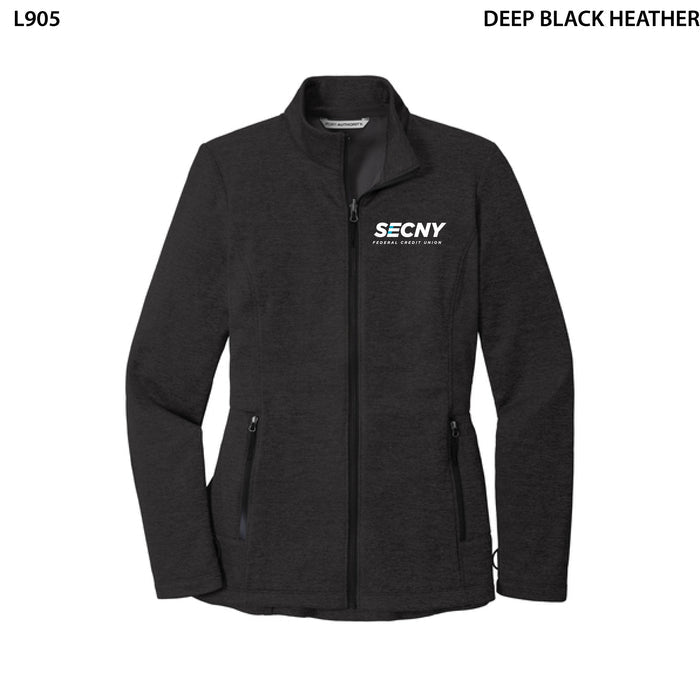 Port Authority® Women's Collective Striated Fleece Jacket