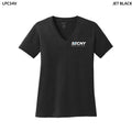 Port & Company® Women's Core Cotton V-Neck Tee