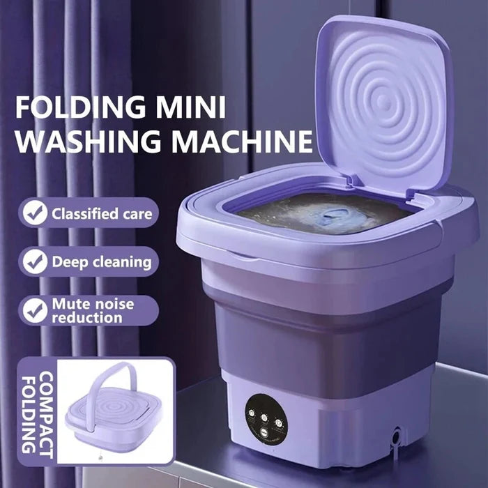 Portable Folding Mini Washing Machine - PrimeNest