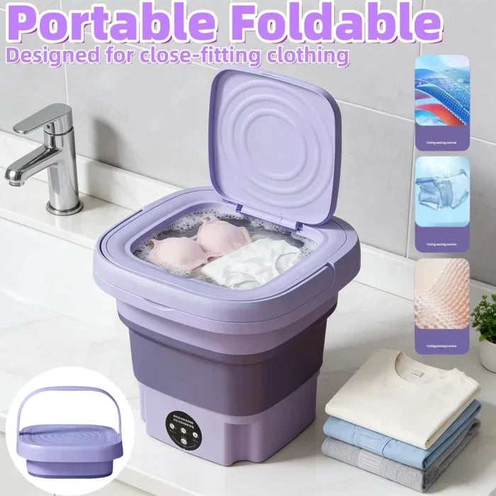 Portable Folding Mini Washing Machine - PrimeNest