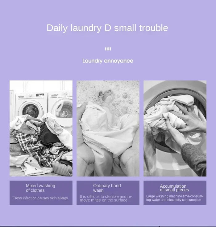 Portable Folding Mini Washing Machine - PrimeNest