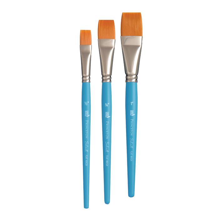 Princeton Select Artiste Series 3750 Brushes - Flat Wash