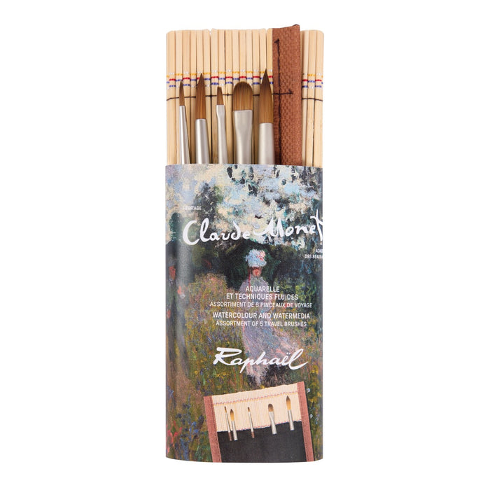 Raphael x Claude Monet Mini Brush Set - The Walk, Argenteuil