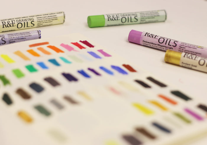 R&F Pigment Stick® and Drawing Oils™ with Megan MacDonald