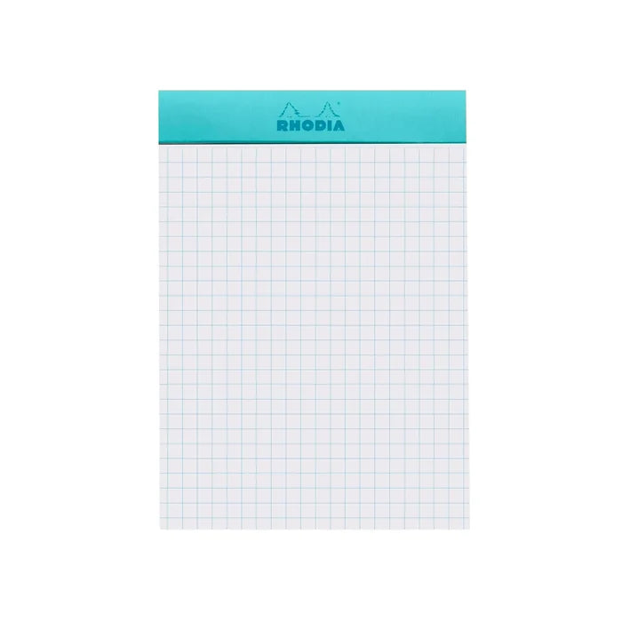 Rhodia No.13 Staplebound Grid Pad A6 - Azure