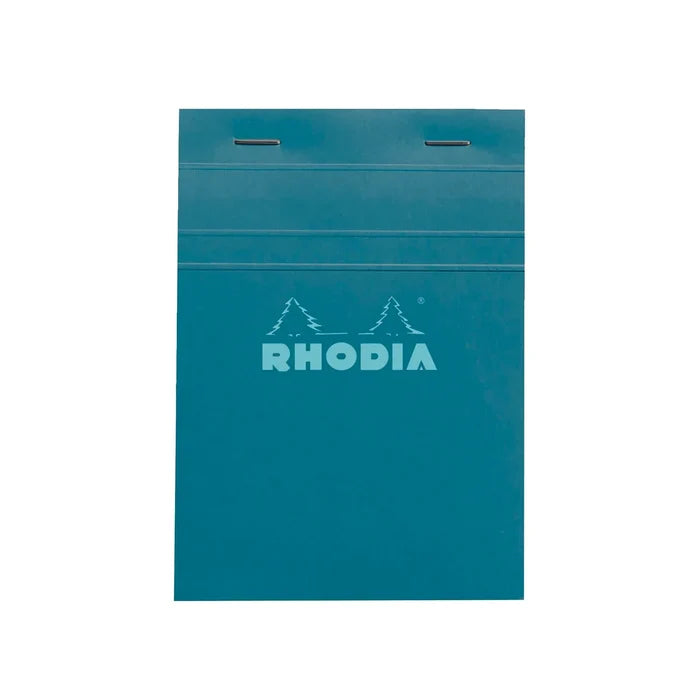 Rhodia No.13 Staplebound Grid Pad A6 - Peacock