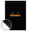 Rhodia No.16 staplebound grid notepad A5 with black cover