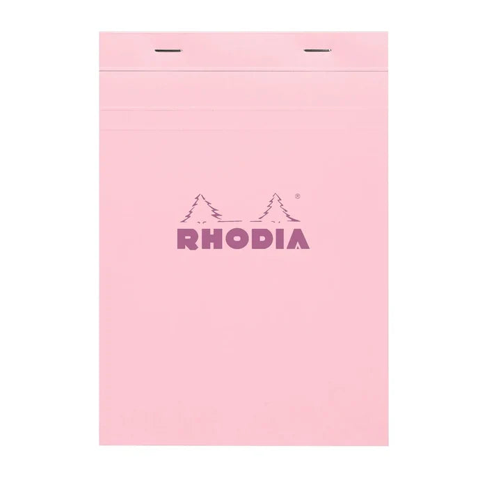 Rhodia No.16 Staplebound Grid Pad A5 - Pink