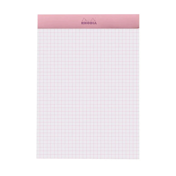 Rhodia No.16 Staplebound Grid Pad A5 - Pink