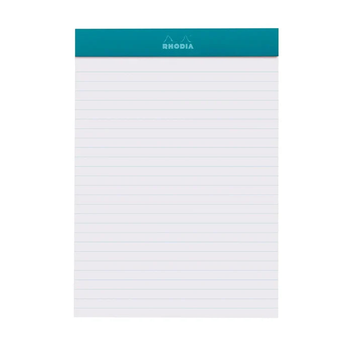 Rhodia No.16 Staplebound Lined Pad A5 - Peacock