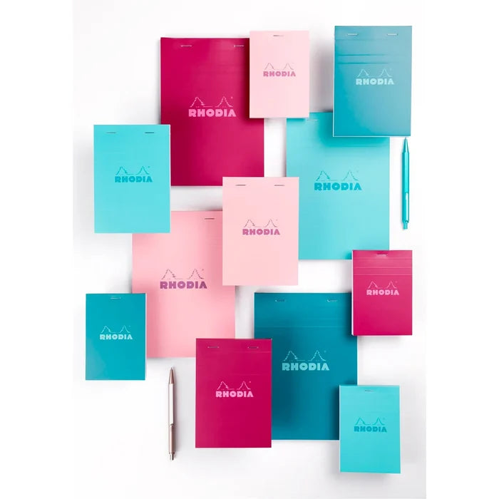 Rhodia No.18 Staplebound Grid Pad A4 - Azure