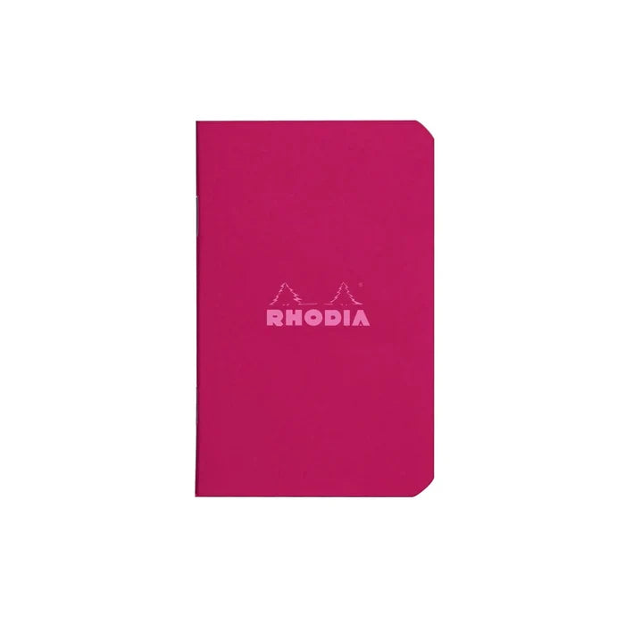 Rhodia Staplebound Grid Notebook 3" x 4" - Prune