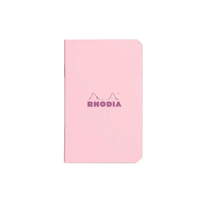 Rhodia Staplebound Lined Notebook 3" x 4" - Pink
