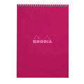 Rhodia Wirebound Grid Notepad A4 - Prune