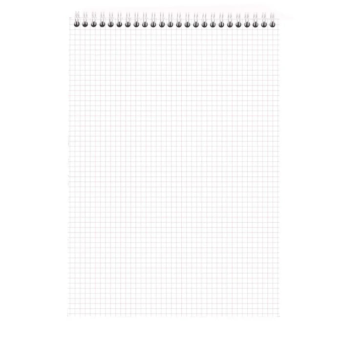Rhodia Wirebound Grid Notepad A4 - Prune